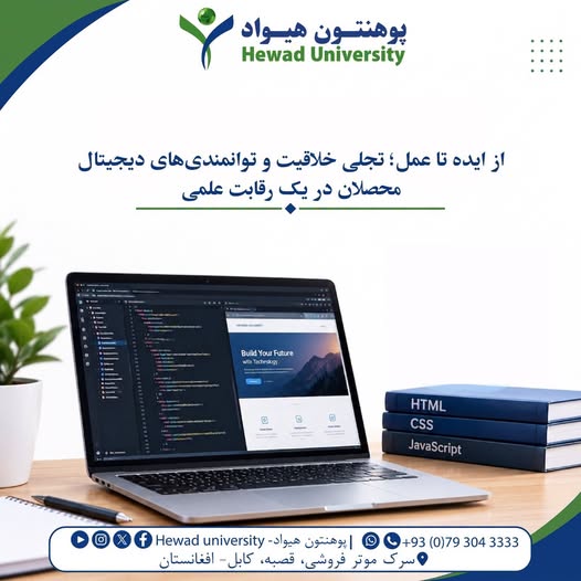 Programming and Website Design Competition held at Hewad University!